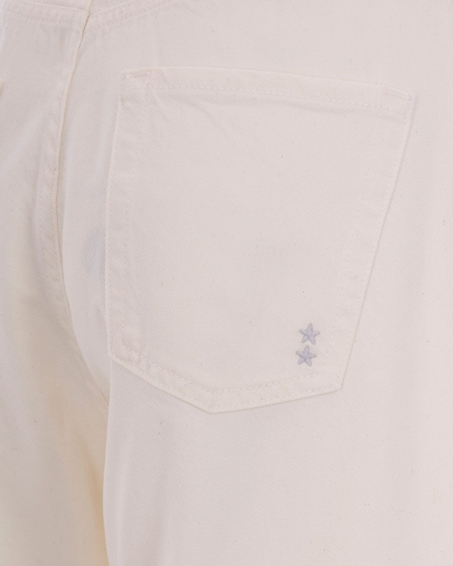 Icon Denim Poppy White Jeans