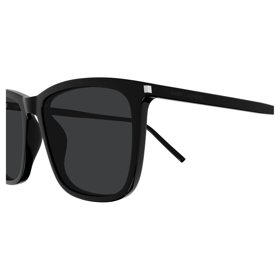 Saint Laurent Rectangular Frame Sunglasses In Recycled Acetate