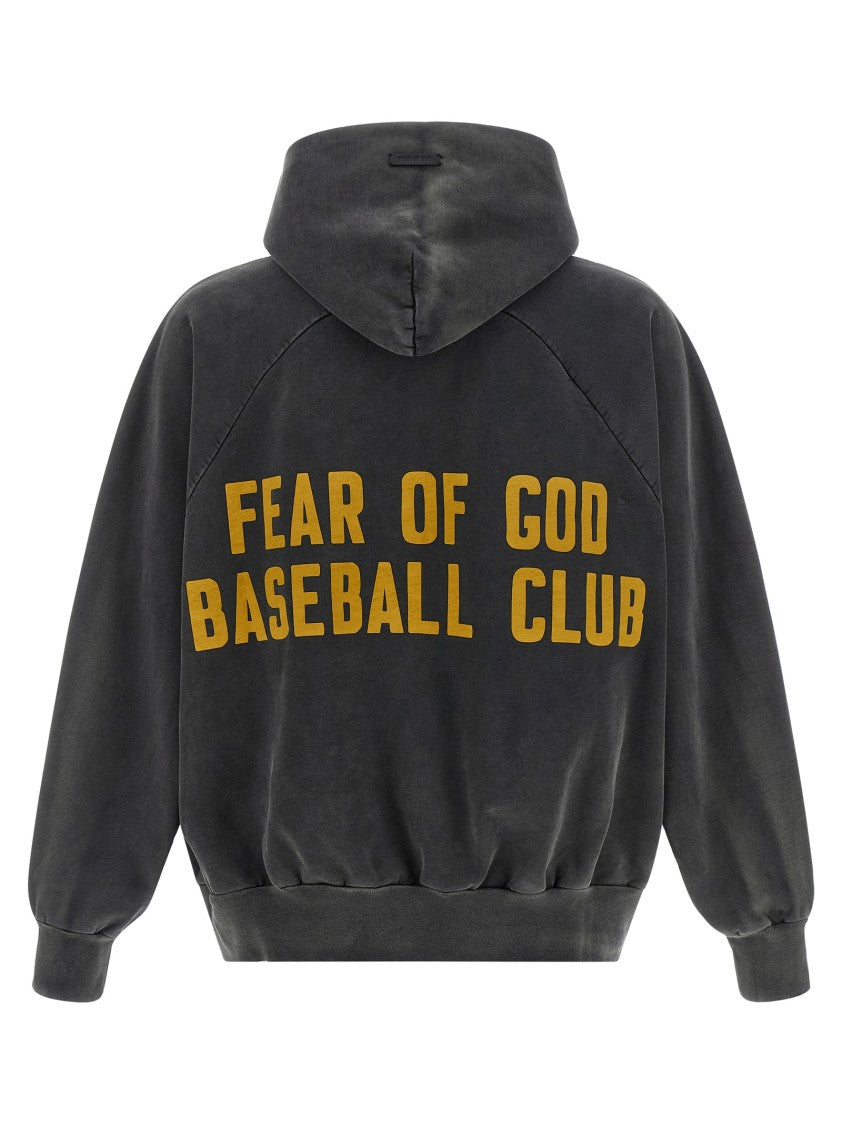 Fear Of God 'Baseball Club' Half-Zip Vintage Hoodie