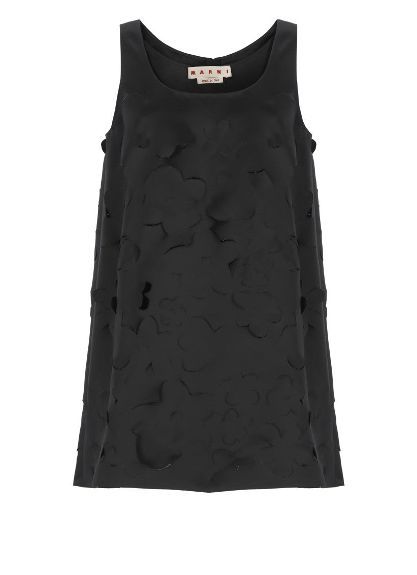 Marni Duchesse Cut-Out Dress