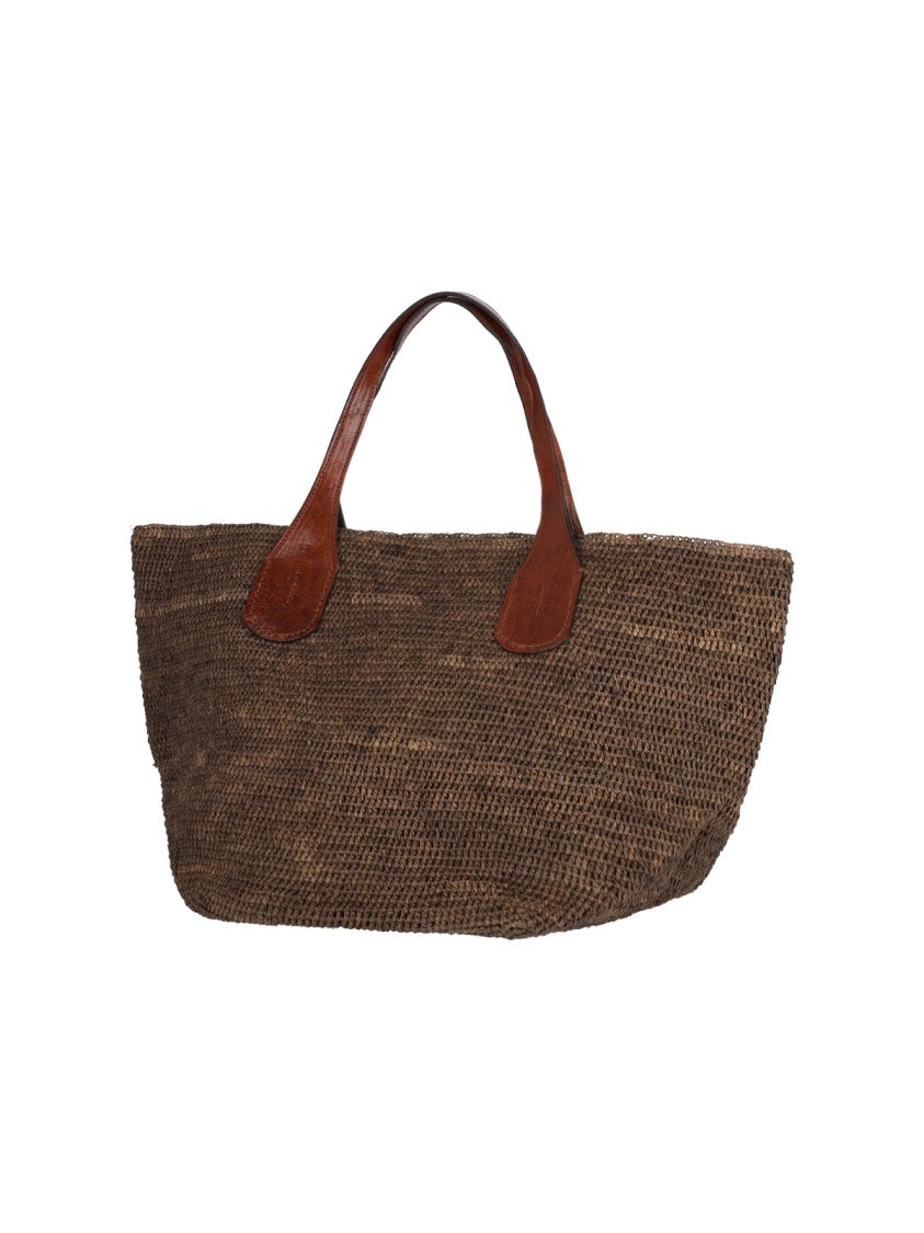 Ibeliv Medium Brown Handbag With Structured Silhouette