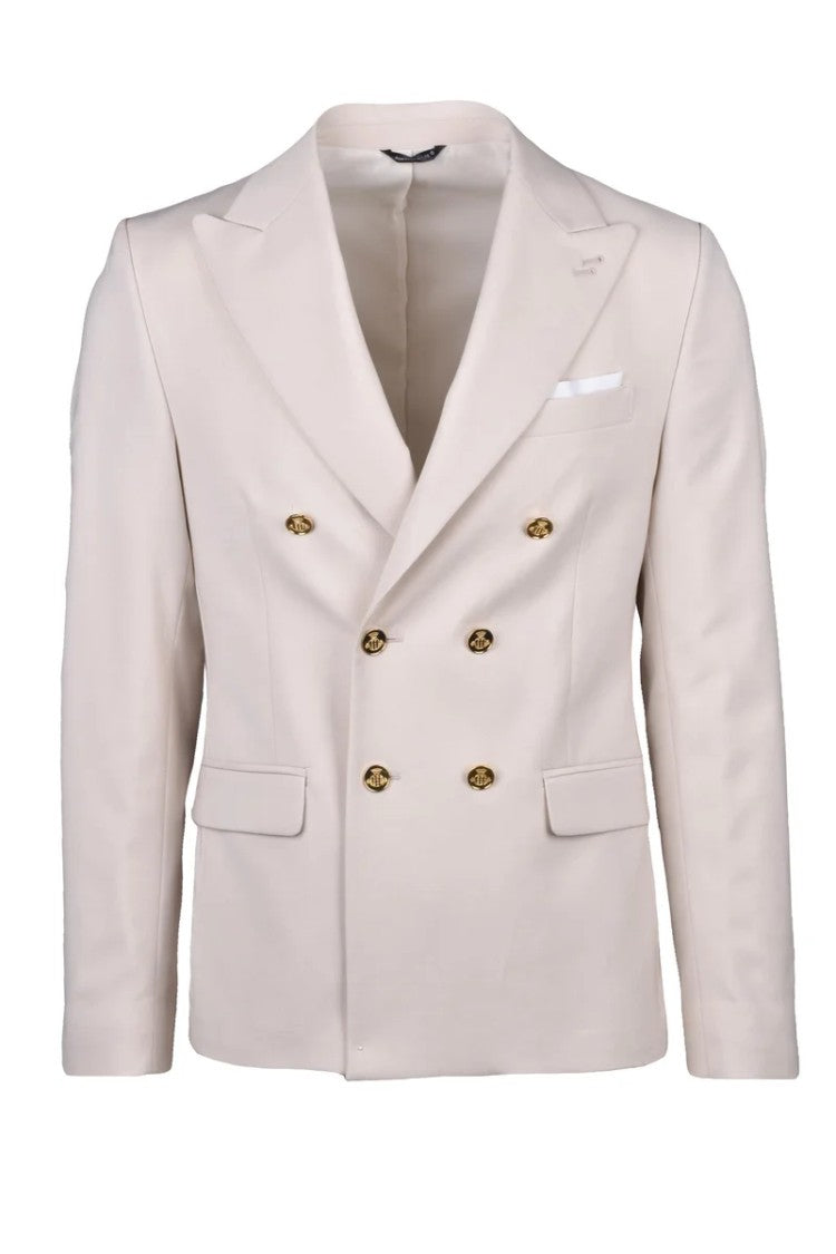 Daniele Alessandrini Double-Breasted Jacket - White