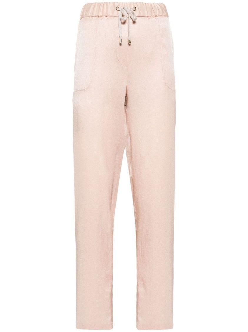 Lorena Antoniazzi Relaxed-Fit Trousers With Drawstring Waist