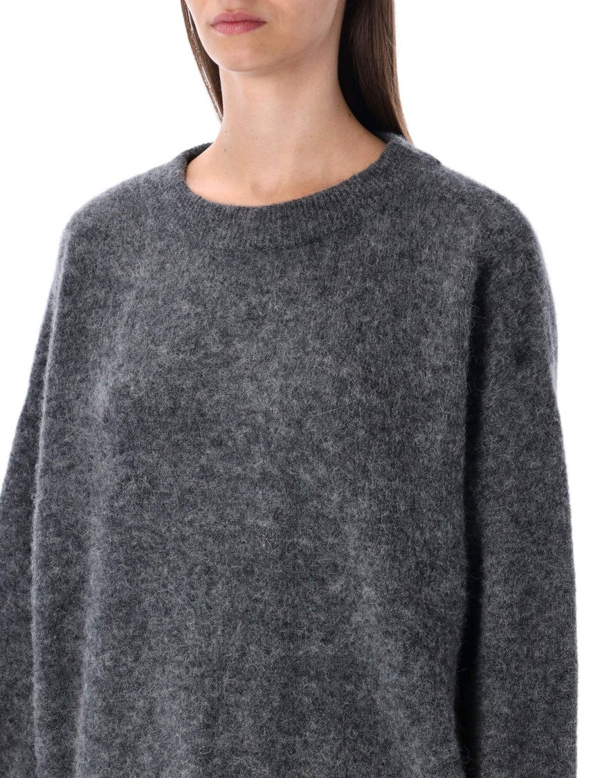 American Vintage Vito Crewneck Relaxed Wool-Blend Sweater