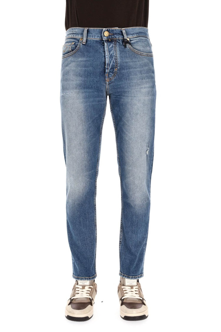 Jacob Cohen Jude Suede Label Jeans