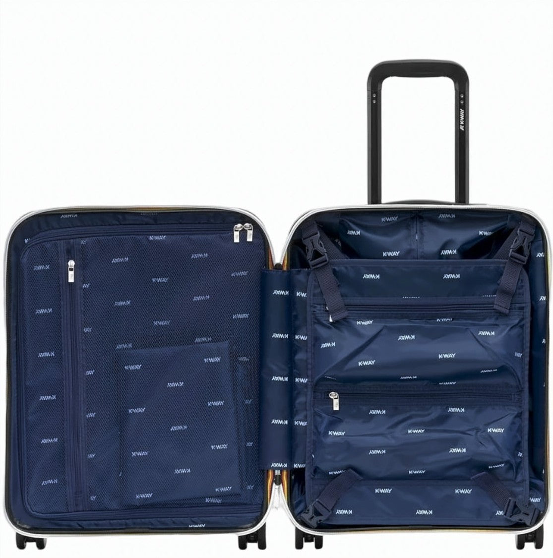 K-Way Eudoxie Logo Polycarbonate Carry On Luggage