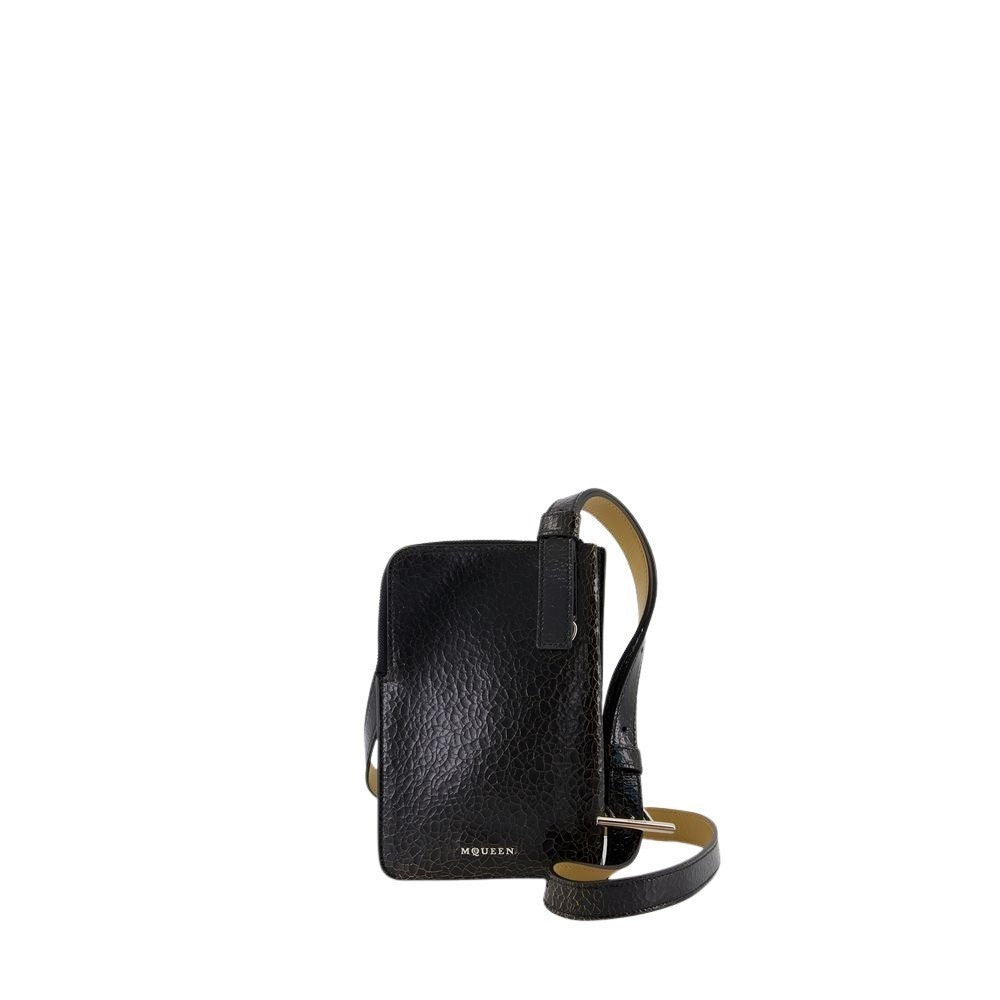Alexander Mcqueen Sling Crossbody - Leather - Black