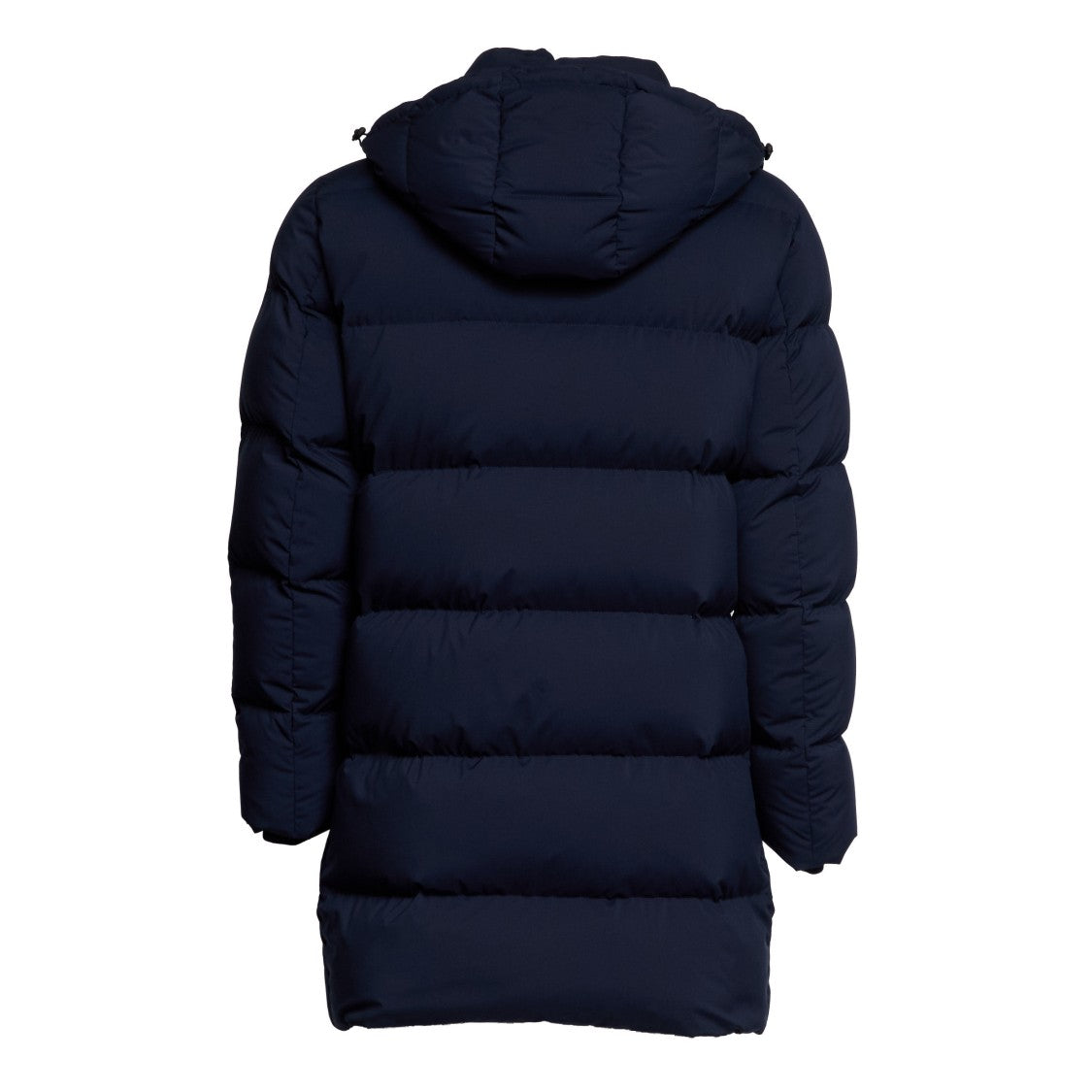 Fay Long Down Parka In Microfibre