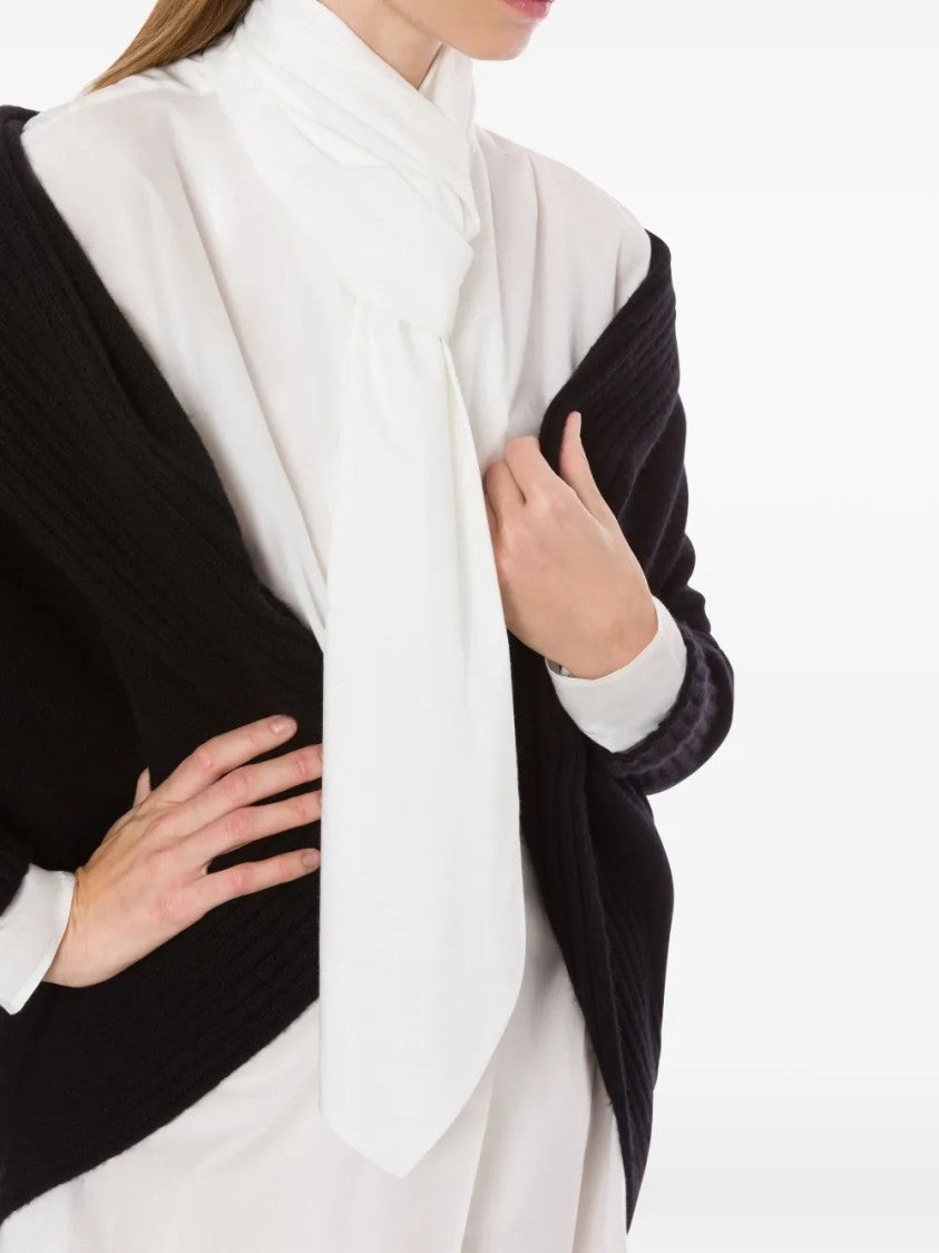 Alberta Ferretti Tailored Structured Collar Button-Down Shirt