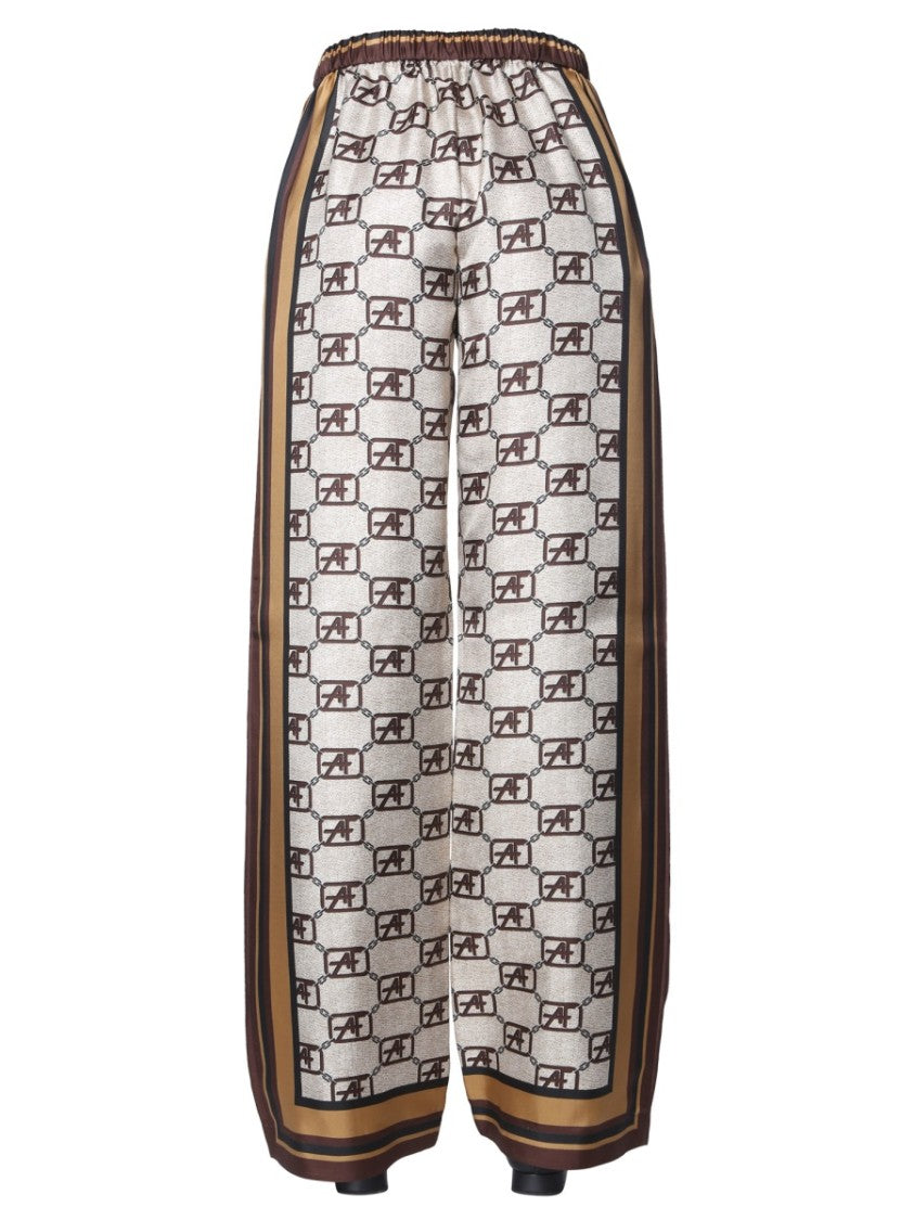 Alberta Ferretti Story Logo Pants
