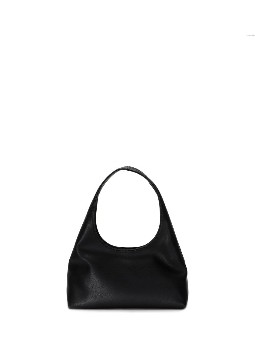 A.P.C. Faux Leather Top Handle Logo Bag