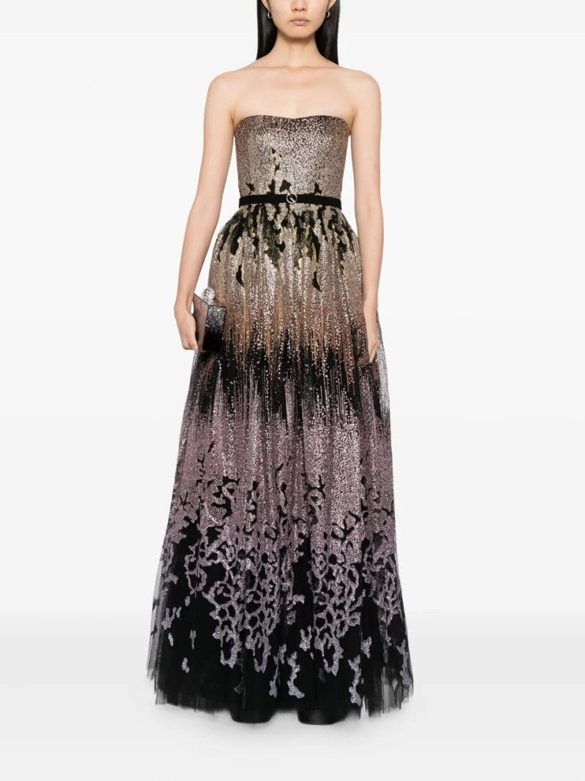 Saiid Kobeisy Long Embellished Gown