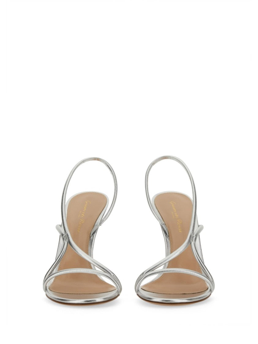 Gianvito Rossi High-Stiletto Nappa Sandals With Straps
