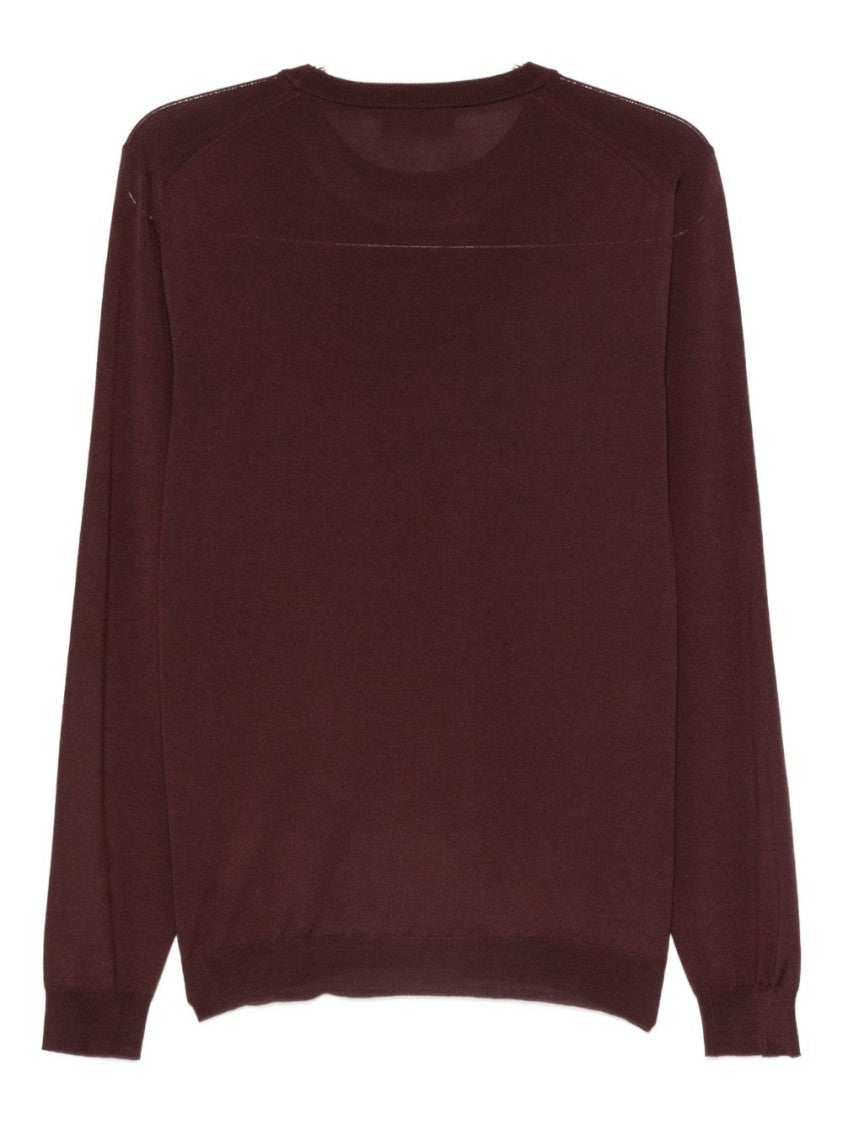 Zanone Classic Knit Sweater With Ribbed Cuffs