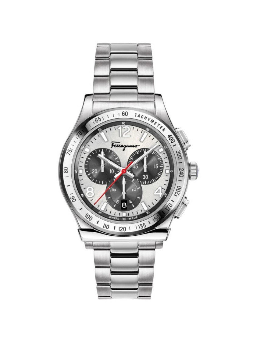Ferragamo 1898 42Mm Chronograph Watch