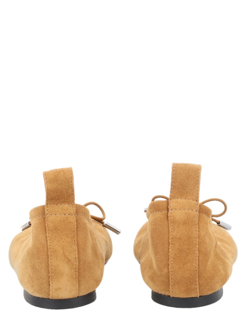 Alohas Rosalind Bow Detail Leather Flats