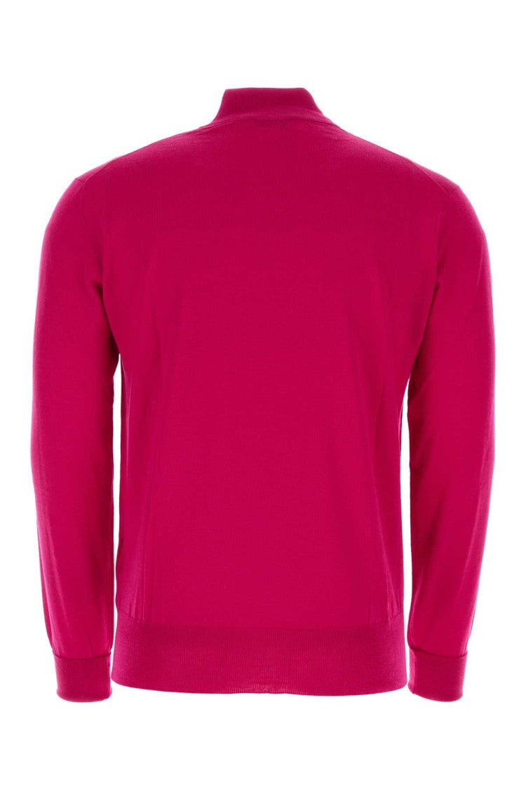 Pt Torino Fuchsia Wool Sweater