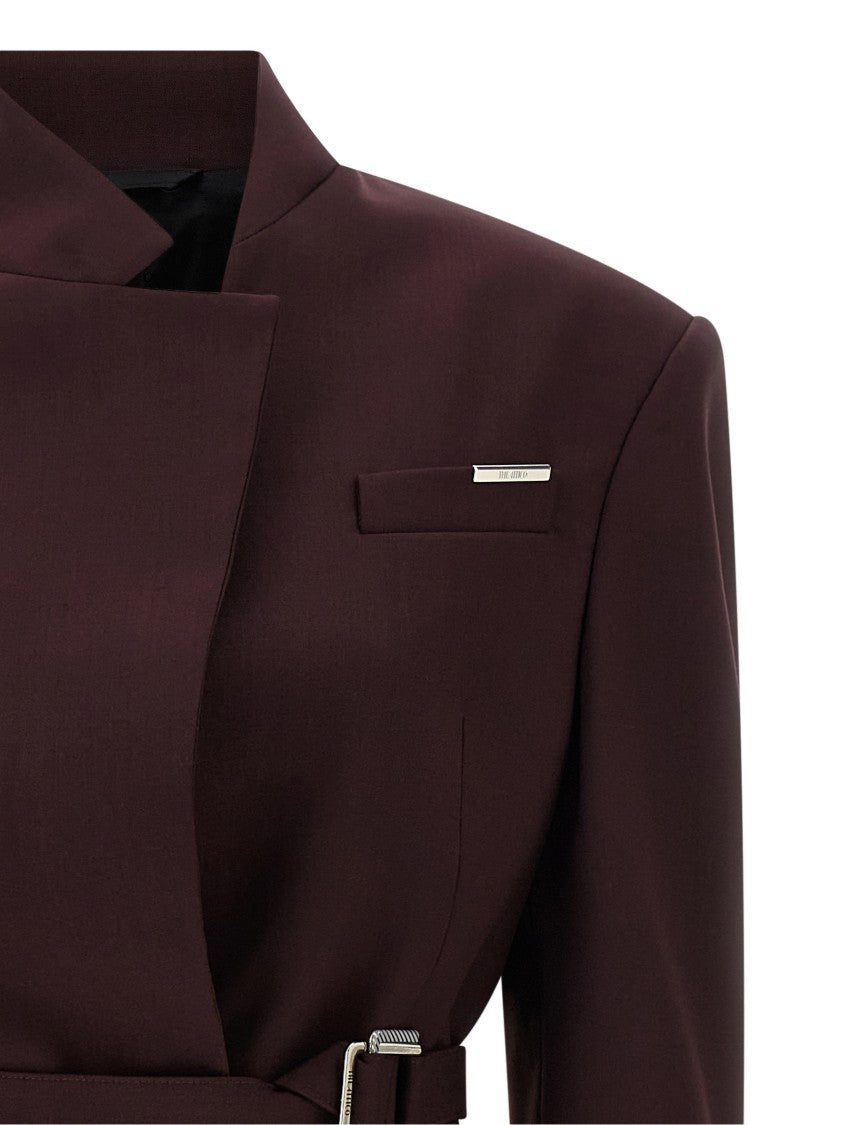 The Attico Maxi Shoulder Strap Blazer