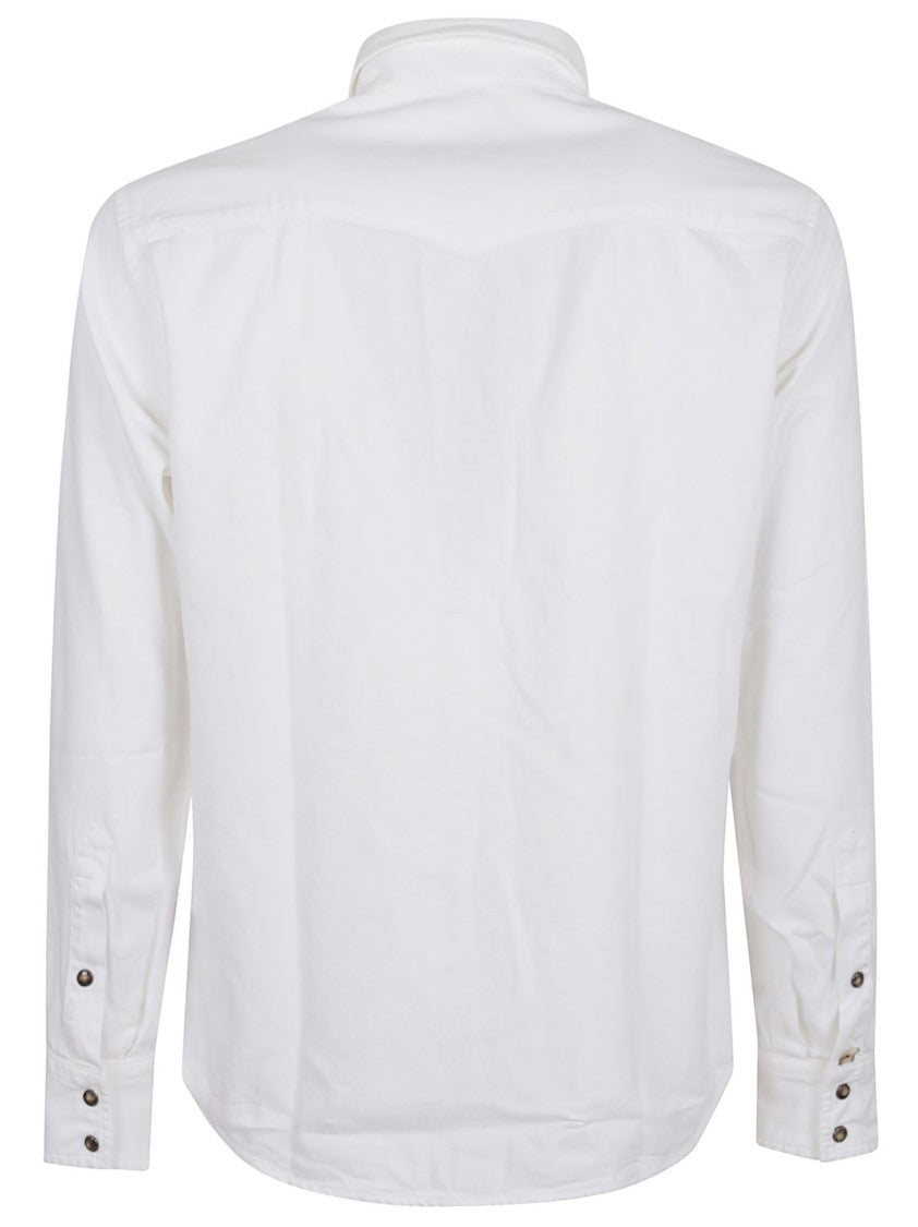 Jacob Cohen Tailored White Cotton Shirt