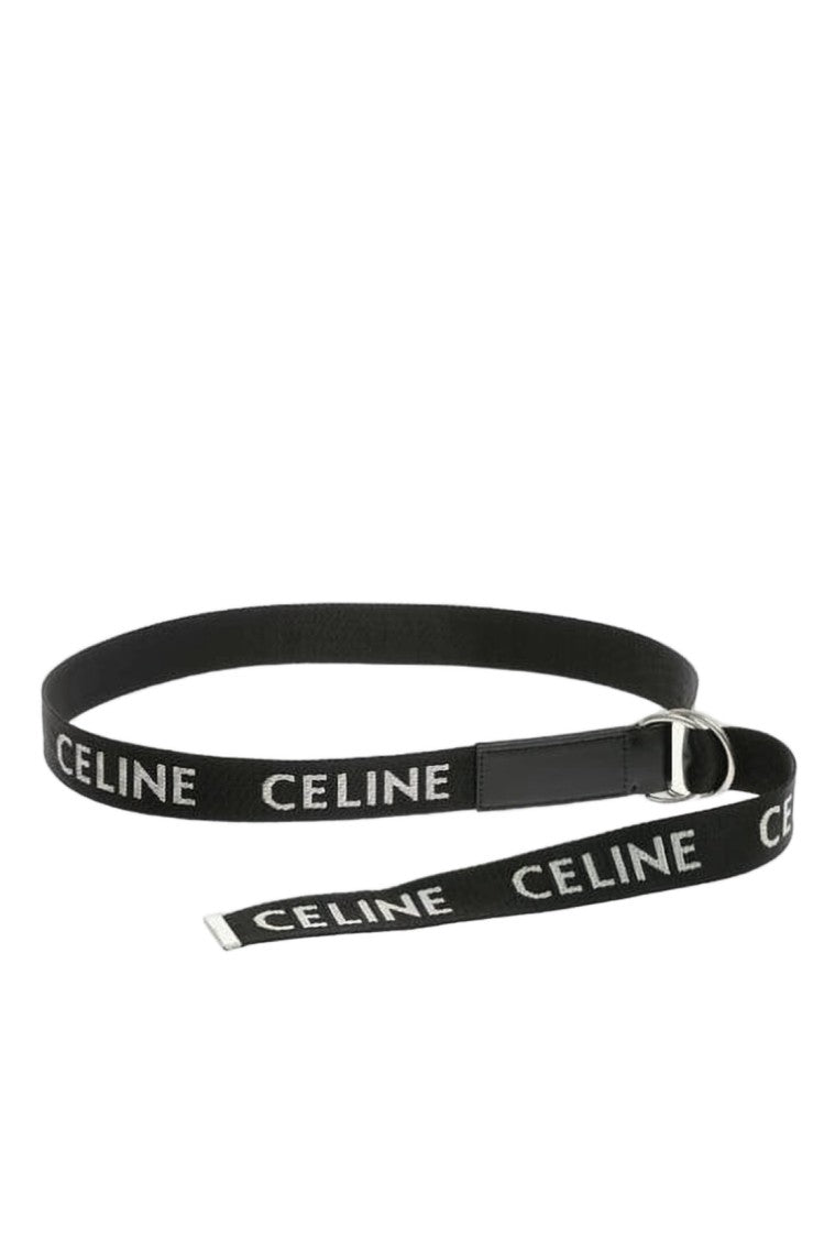 Celine Calf Leather And Polyamide Belt