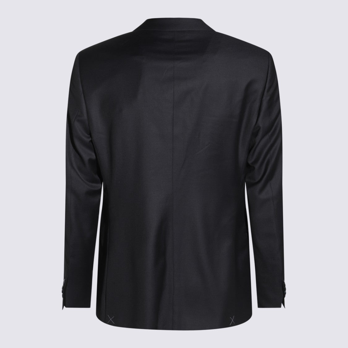 Giorgio Armani Navy Blue Wool Suit