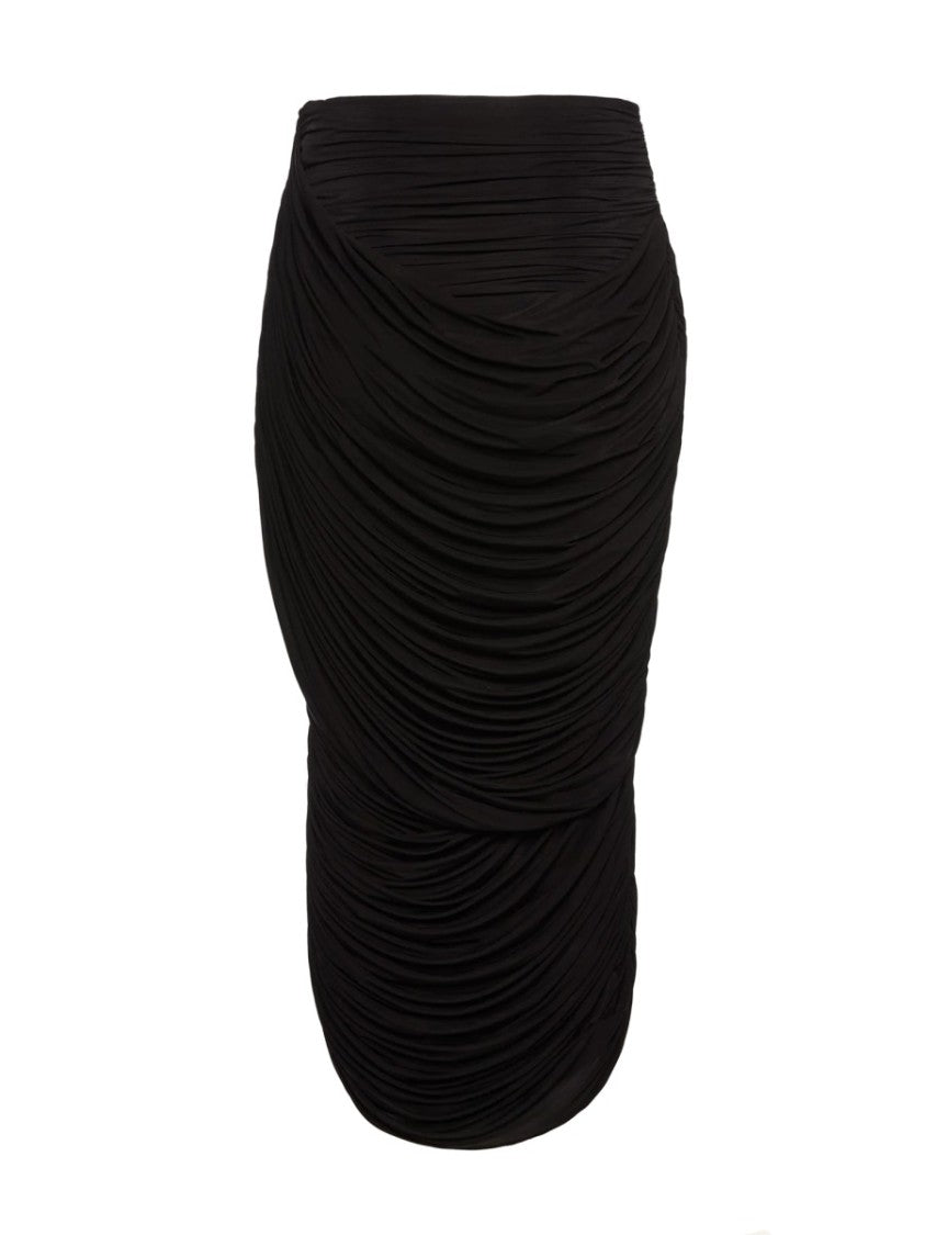 Magda Butrym Draped Midi Skirt