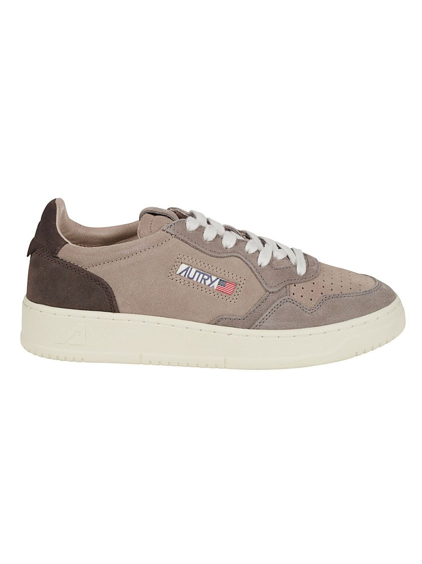 Autry Medalist Low Matte Suede Low-Top Sneakers