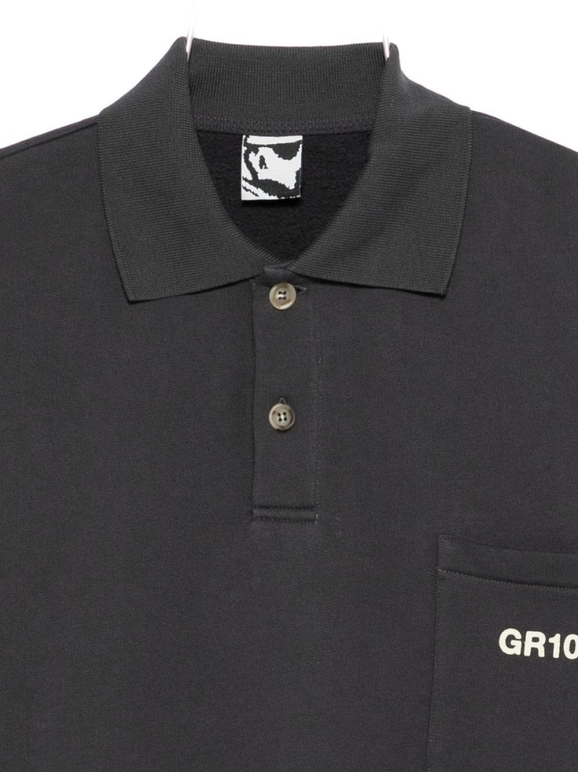 Gr10k Dark Grey Logo Chest Pocket Jacket
