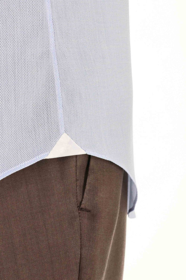 Finamore Ustica Collar Cotton Tailored Shirt