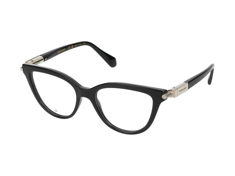 Salvatore Ferragamo Eyeglasses Sf2974 001 Black 52/17/140