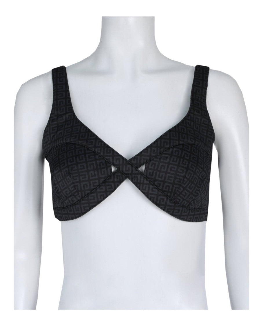 Givenchy 4G Crossed Bikini Top