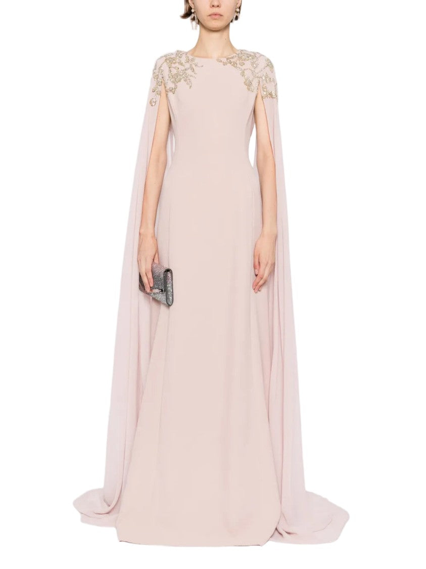 Saiid Kobeisy Embellished Crepe Kaftan