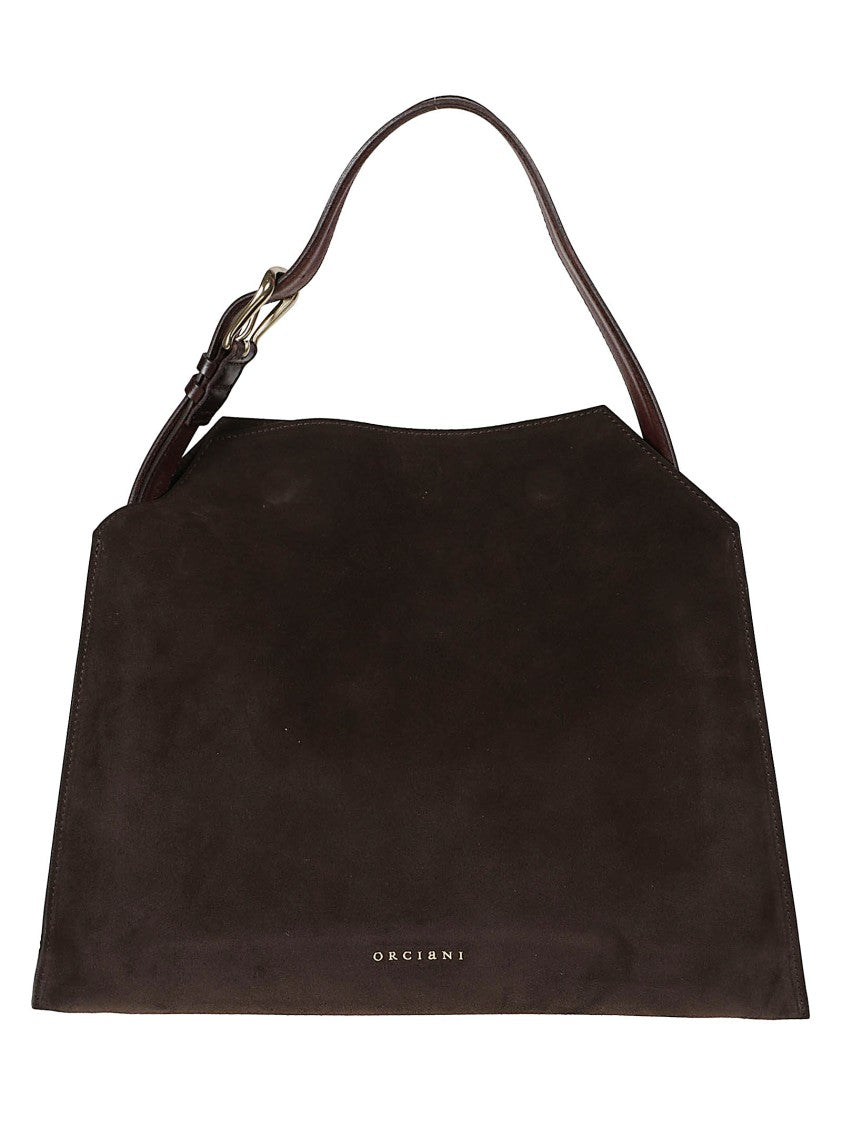 Orciani Trinity Medium Calf Leather Tote Bag