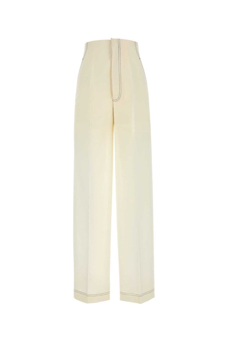 Philosophy Di Lorenzo Serafini Ivory Polyester Blend Pant