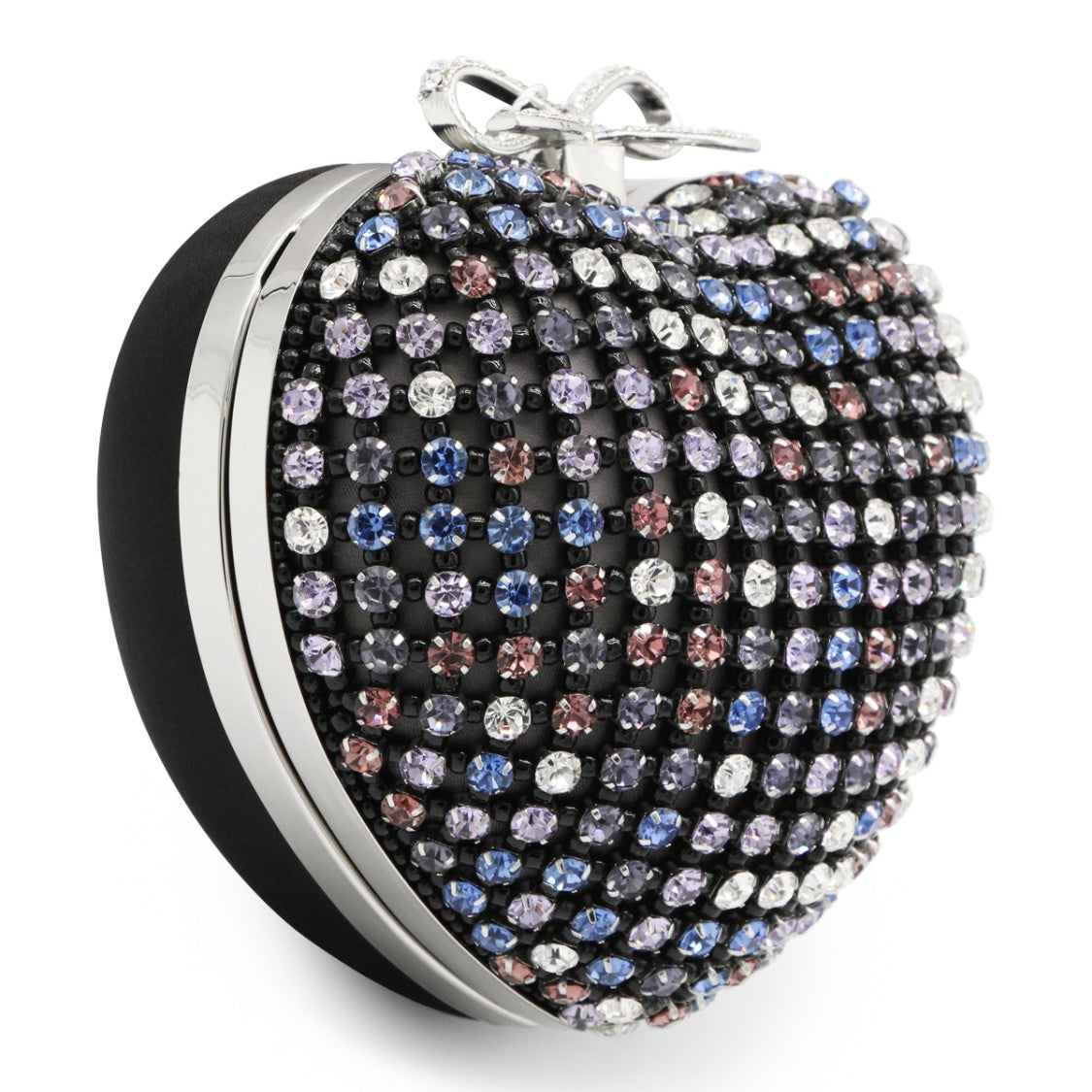Self-Portrait Multicolor Embellished Clutch