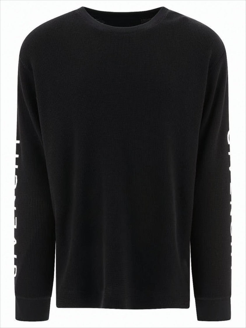 Givenchy Ribbed Cotton Sweater With Statement Sleeves