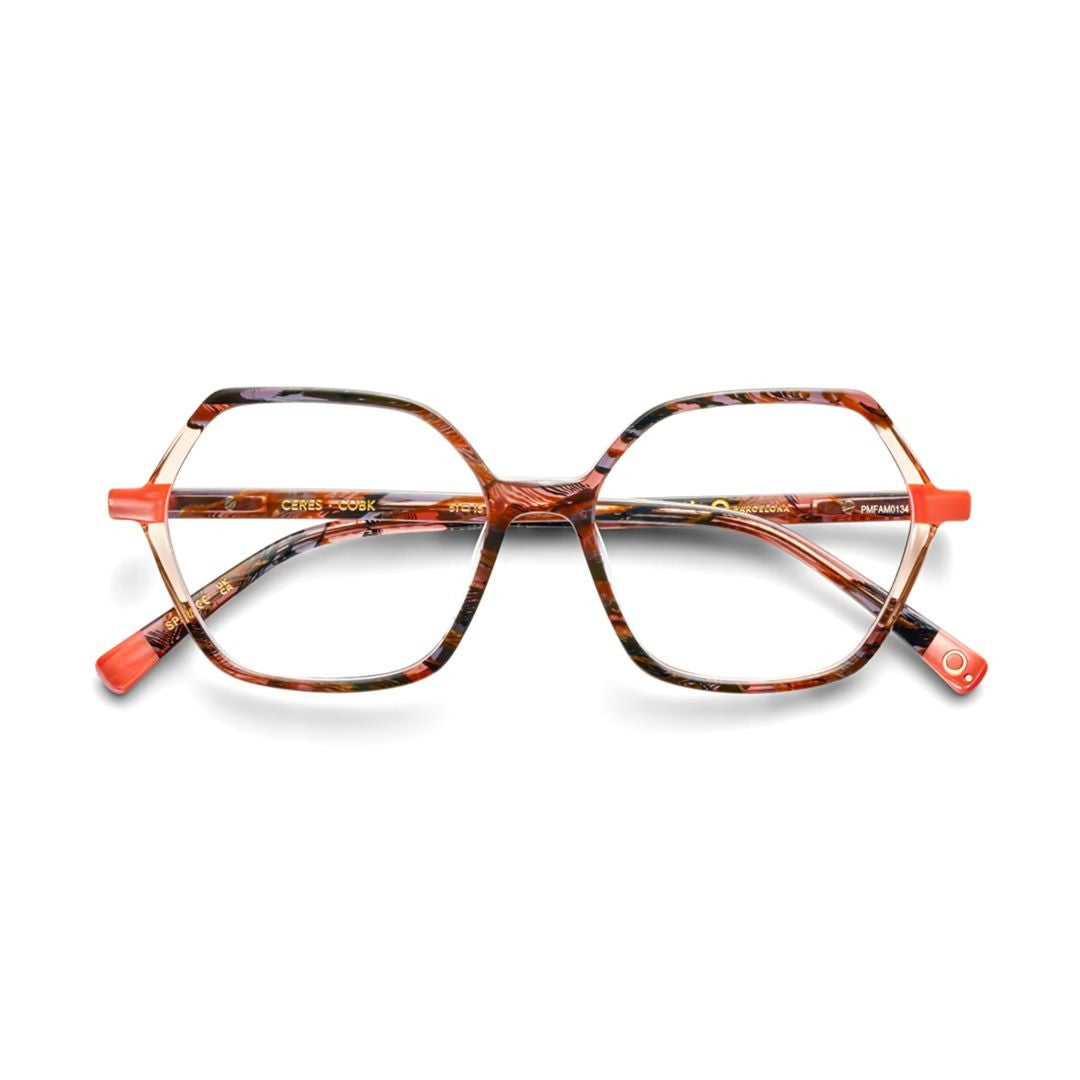 Etnia Barcelona Ceres Geometric Oversized Frames With Warm Tortoiseshell