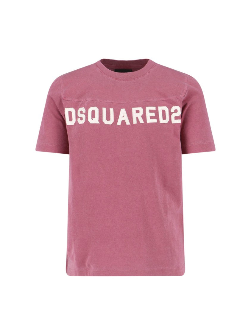 Dsquared2 Short-Sleeve Crew Neck T-Shirt With Timeless Silhouette