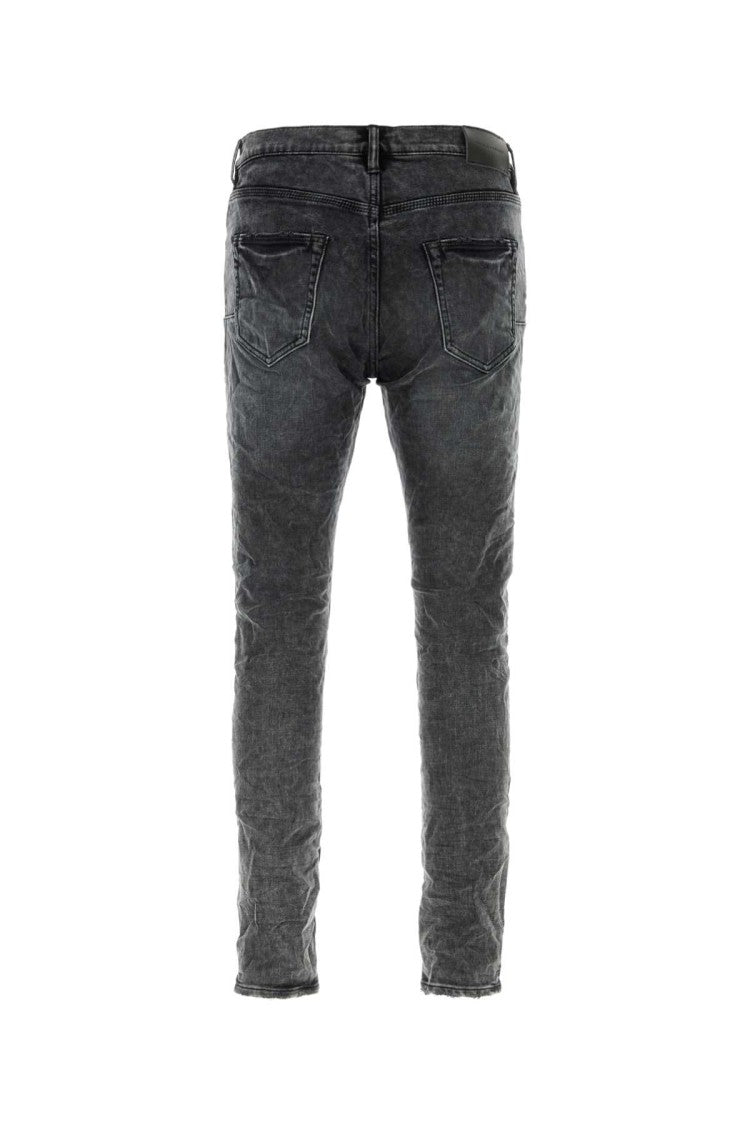 Purple Brand Black Stretch Denim Jeans