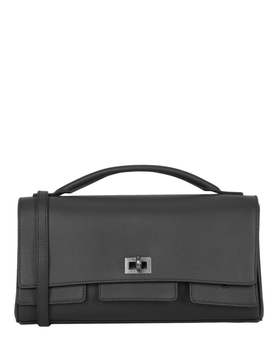 Balenciaga Bel Air Small Leather Clutch Bag
