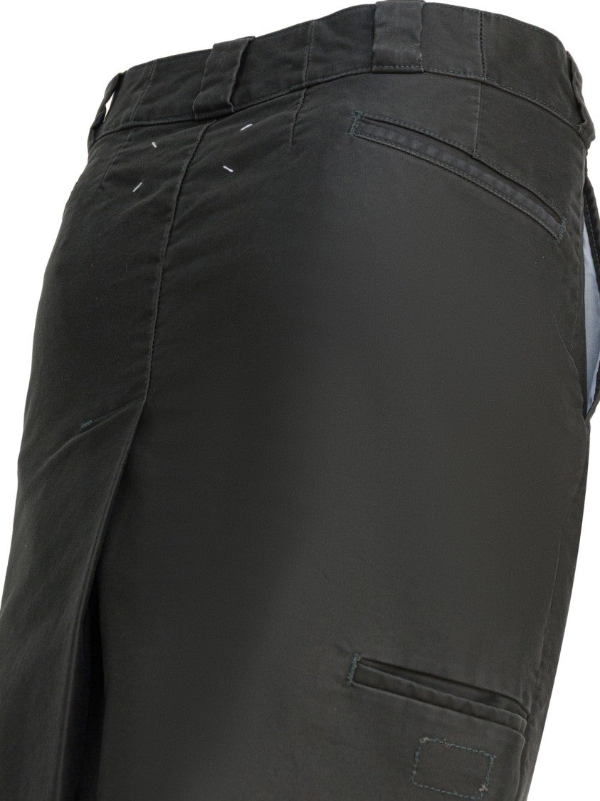 Maison Margiela Cotton Midi Skirt