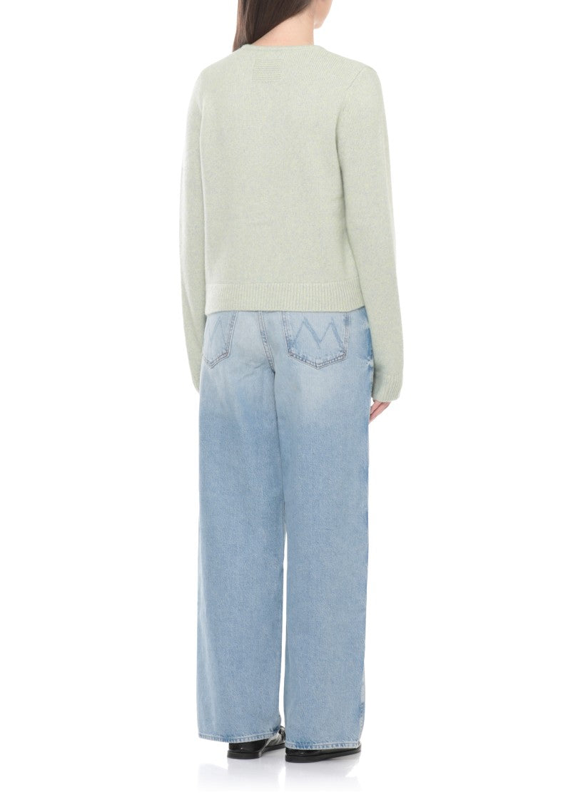 Guest In Residence Water Green Ava Cashmere-Silk Cardigan