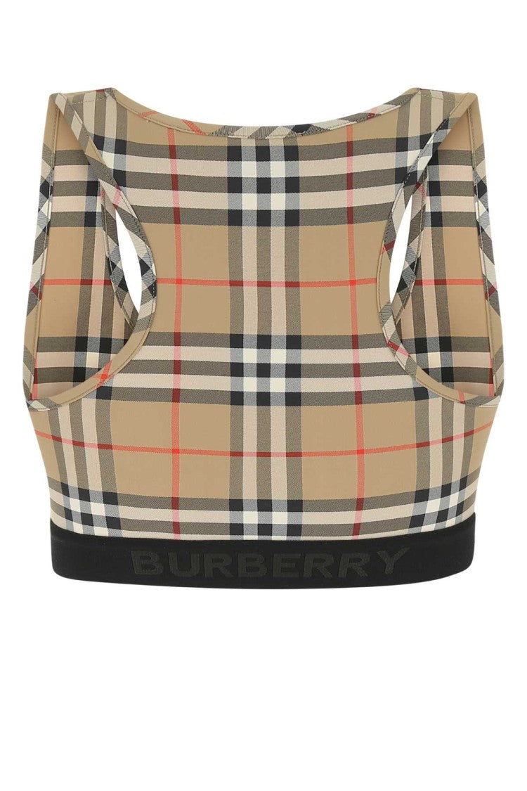 Burberry Printed Stretch Nylon Top