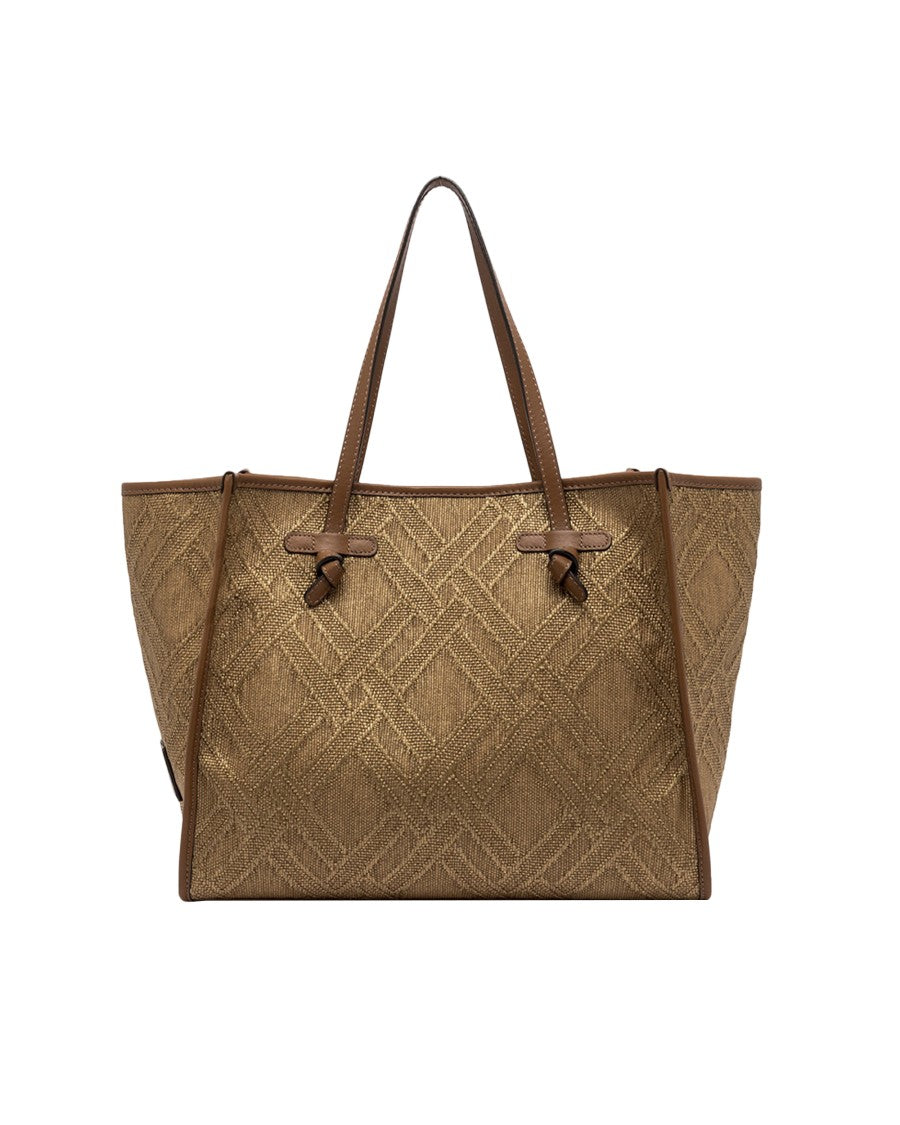 Marcella Bronze Shoulder Bag
