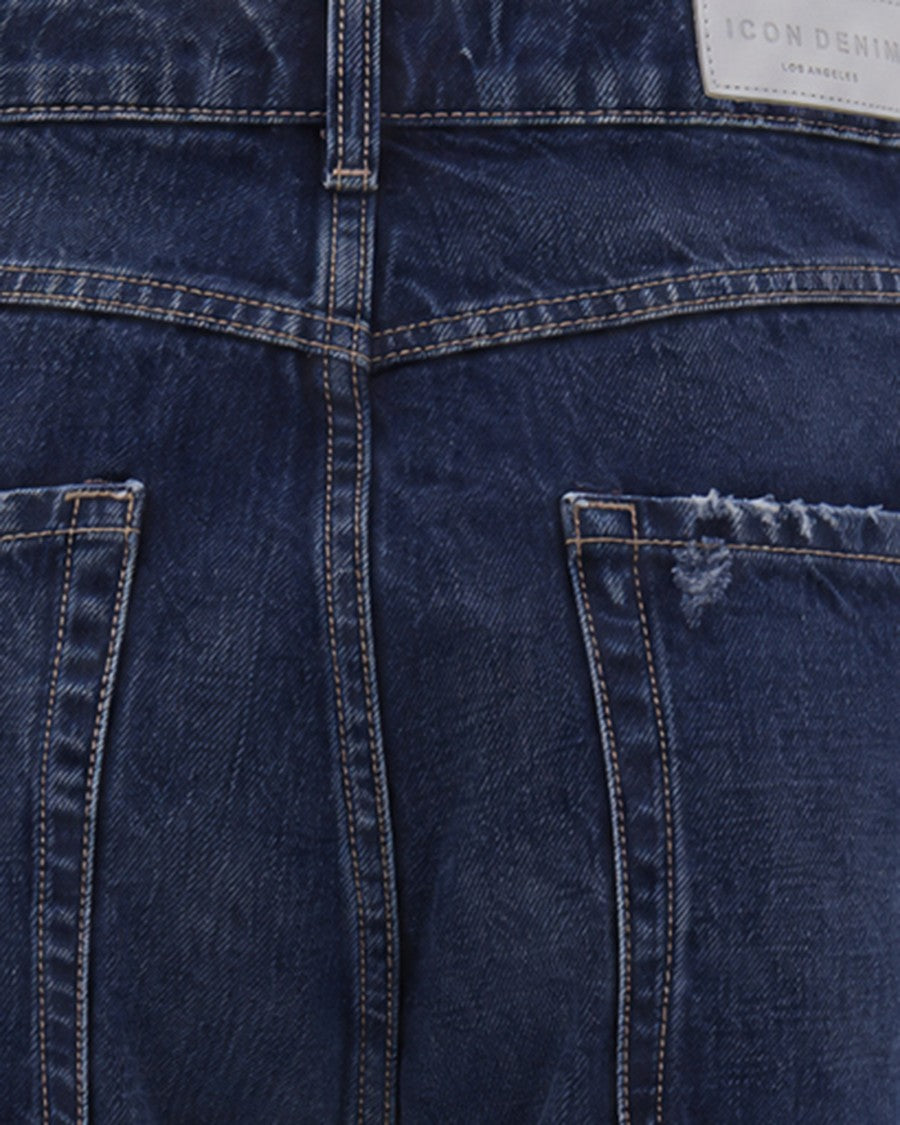 Icon Denim Afterdark Poppy Wide-Leg Denim Jeans
