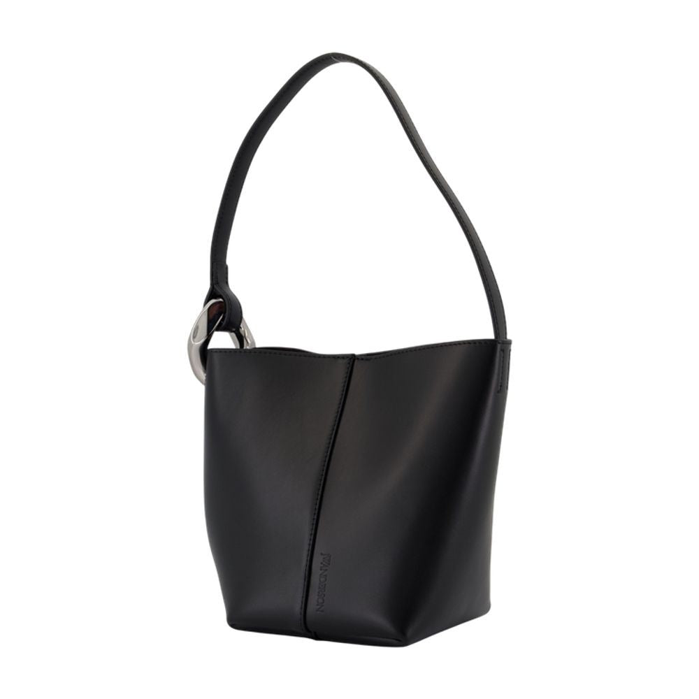 J. W. Anderson The Jwa Corner Small Shoulder Bag - Leather - Black