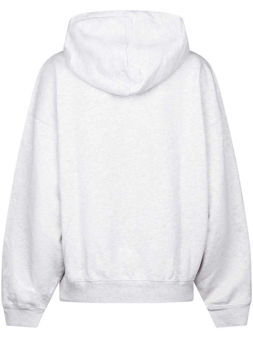 Anine Bing Harvey Sweatshirt Paris Stencil Cotton Sweatshirt