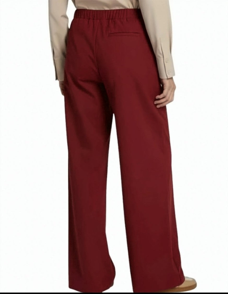 Max Mara Magenta Technical Jersey Trousers