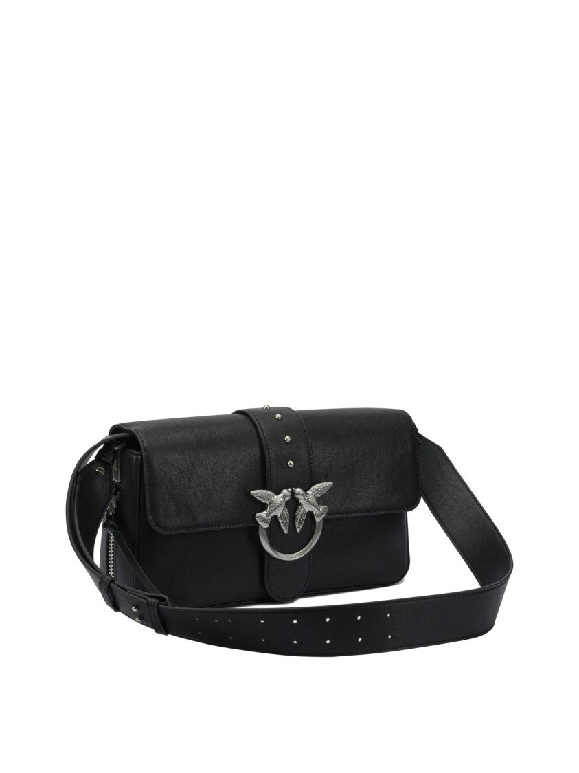 Pinko Leather Shoulder Bag