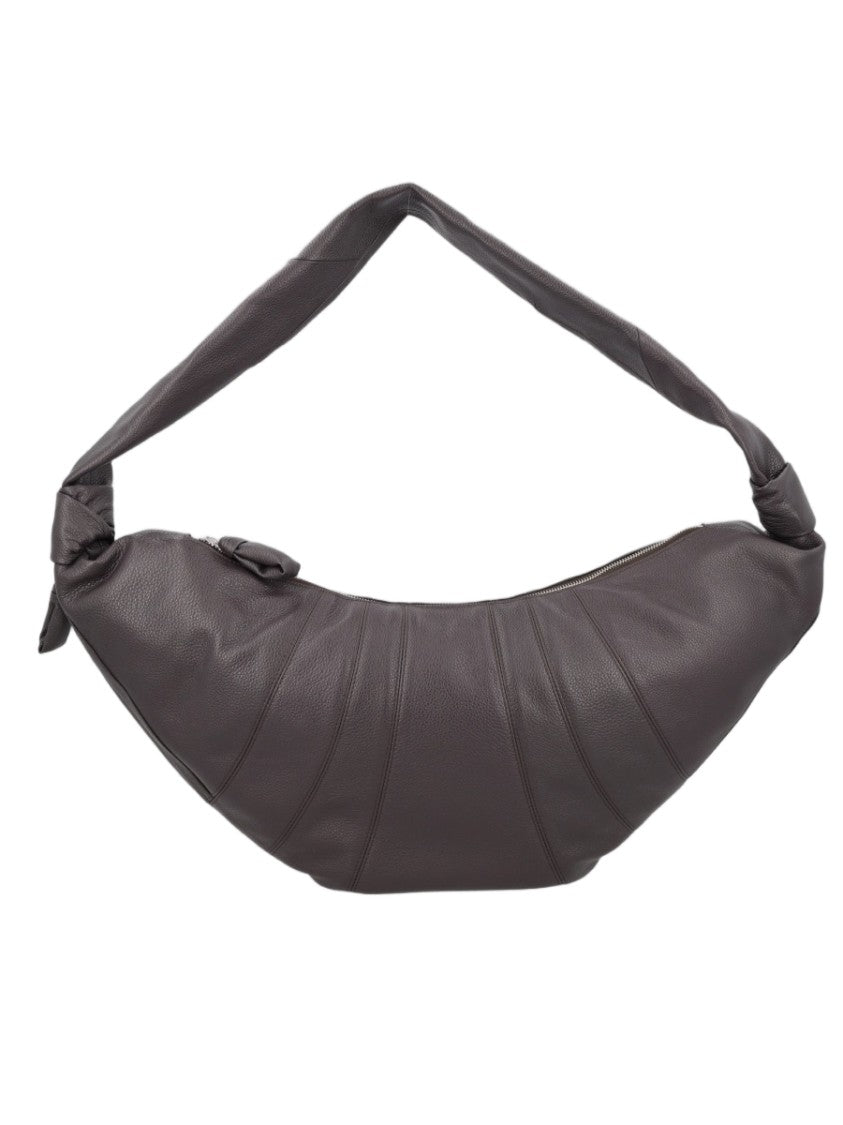 Lemaire Brown Knotted Detail Padded Strap Shoulder Bag